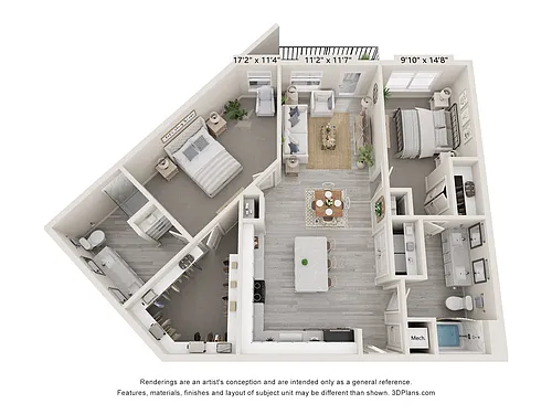 Floor plan B1