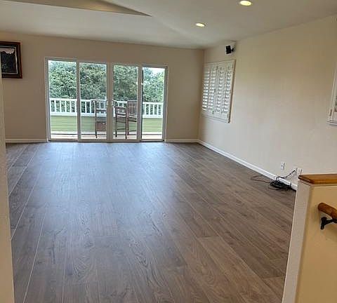 Upstairs living room area.