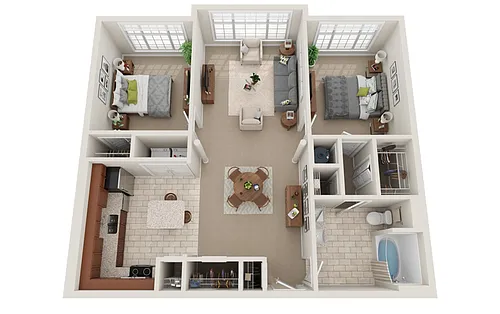 Floor plan B1A
