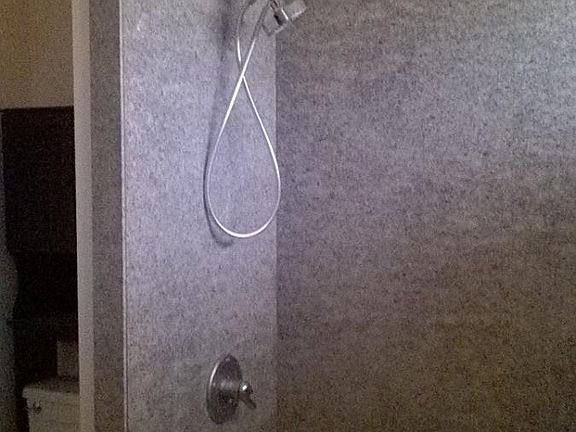 master bathroom, granite shower/bath