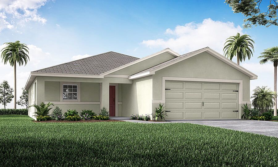 Brand-new 4-bedroom home for sale in Davenport, Florida