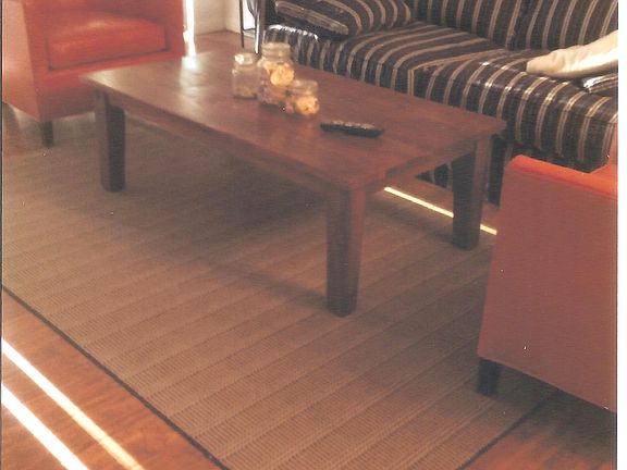 New wood floors & furniture