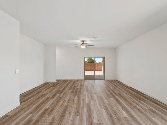 Enjoy a family movie night in your spacious family room.