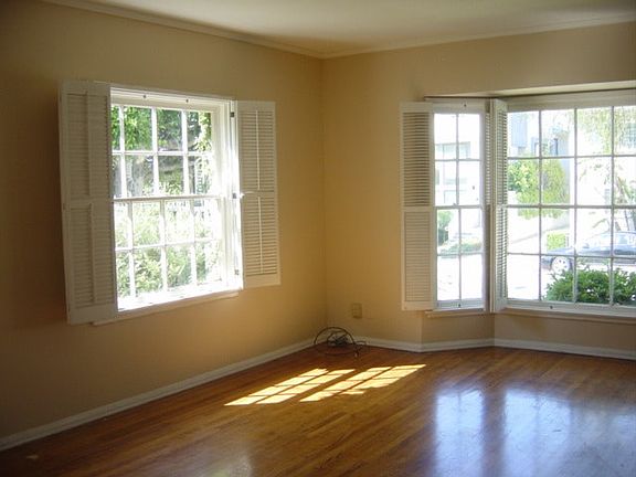 front windows in living room