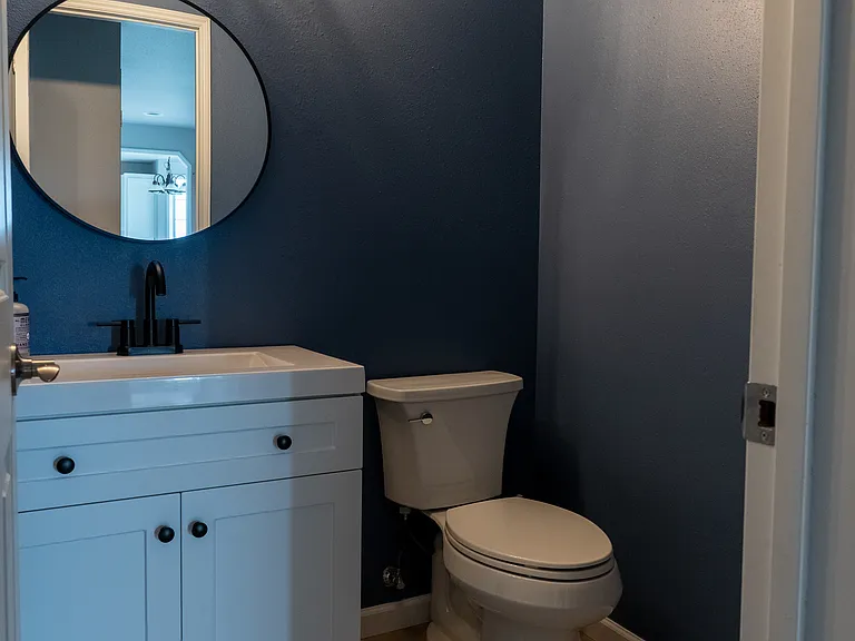 Guest bathroom on main floor