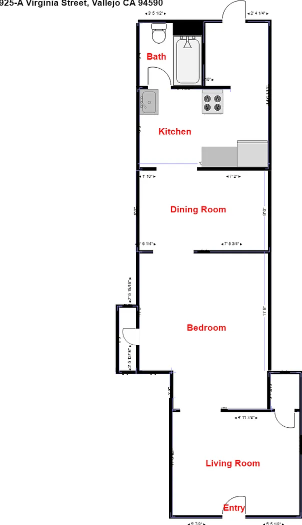 Cozy 1 Bedroom, 1 Bath Unit — Photo 3