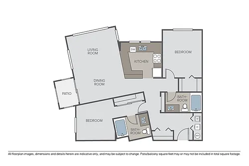 Floor plan Plan 2B