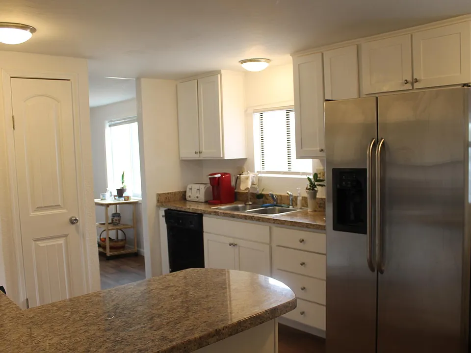 Kitchen with Granite Counter Tops