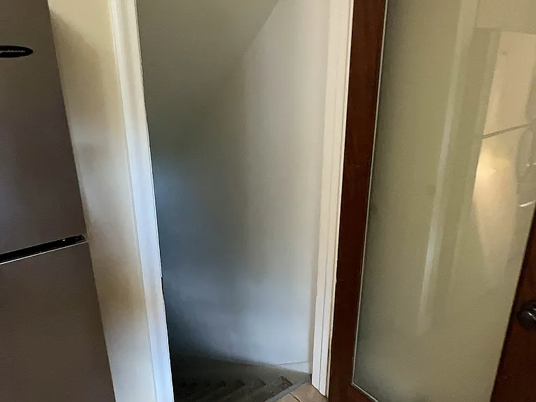 Basement entryway from kitchen