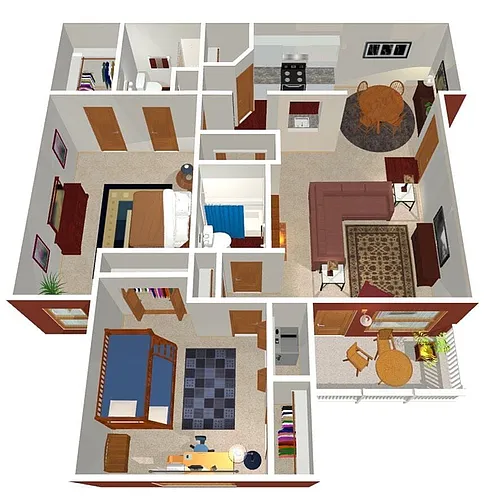Floor plan Danbury