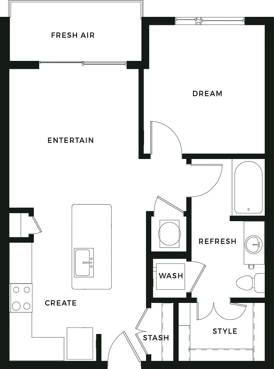 Floor plan A1a