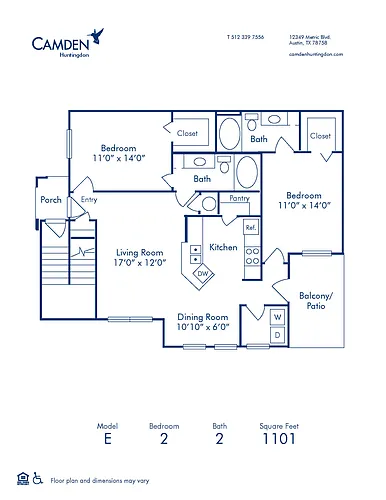 Floor plan E