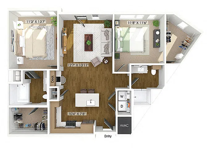 Floor plan B2
