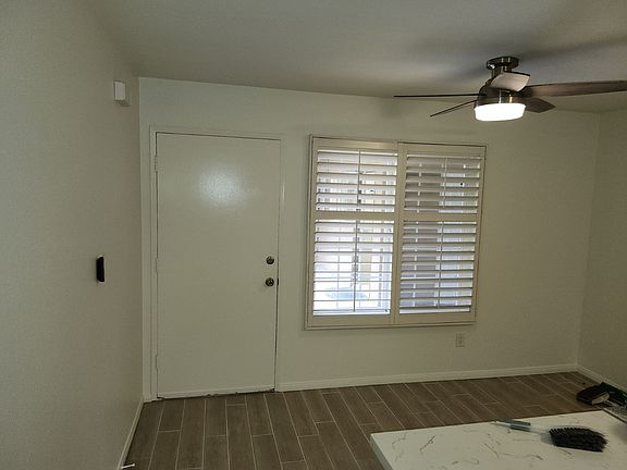 front door from the inside