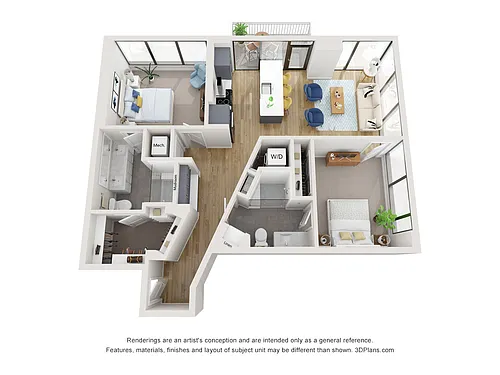 Floor plan B2