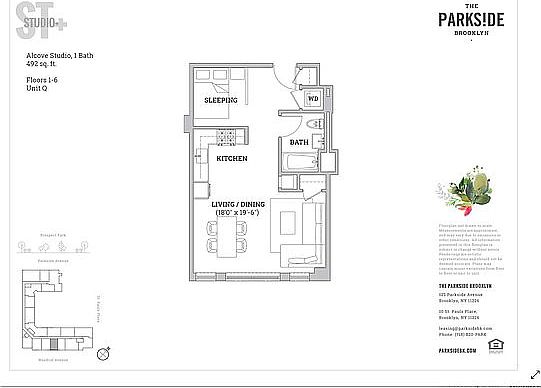 1st image of 125 Parkside Ave #4Q
