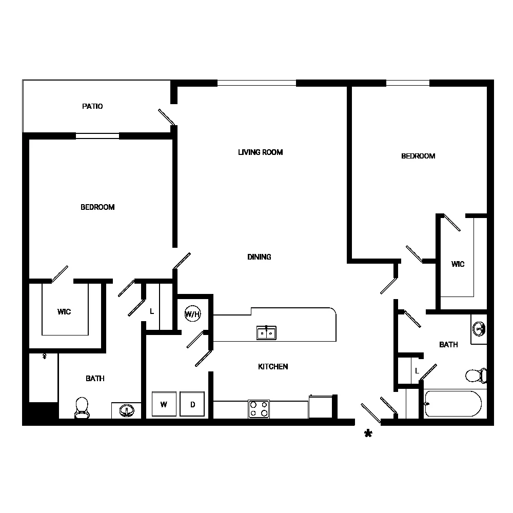 Floor plan Rose