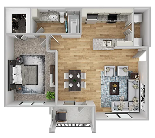 Floor plan A21