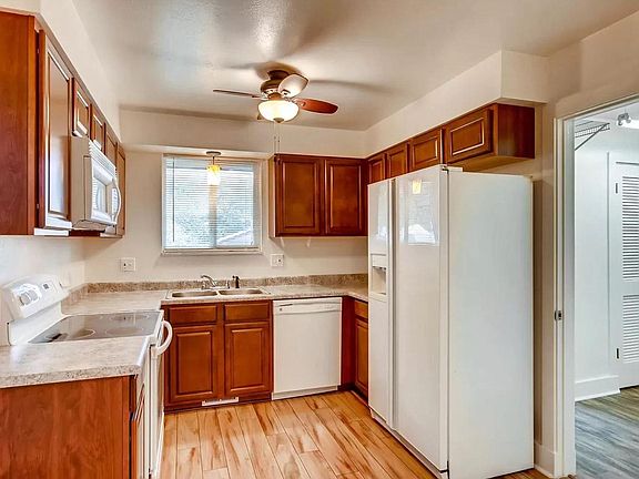 Laundry room and storage off of the kitchen