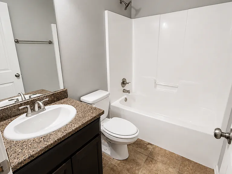 Secondary bathroom upstairs