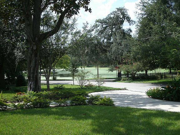 Lake View from front of hous