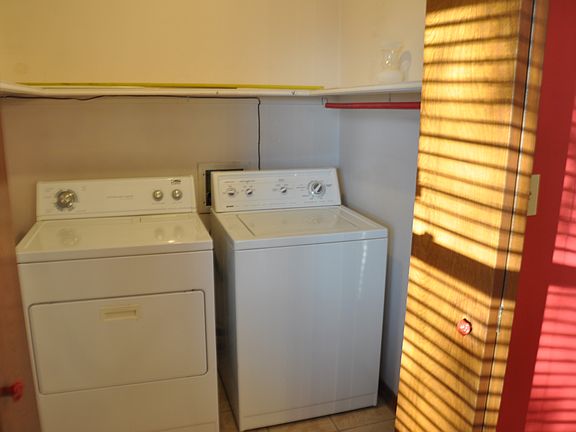 separate laundry room