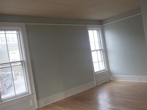 living room with dining area