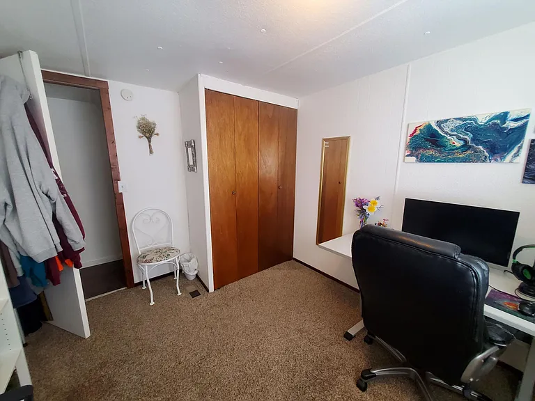 Another view of small bedroom.