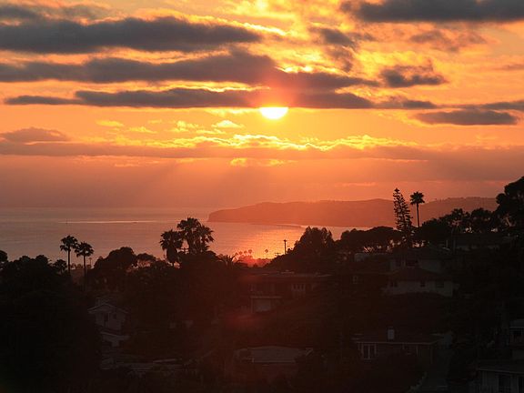 View from Studio in Summer of Dana Point Harbor
