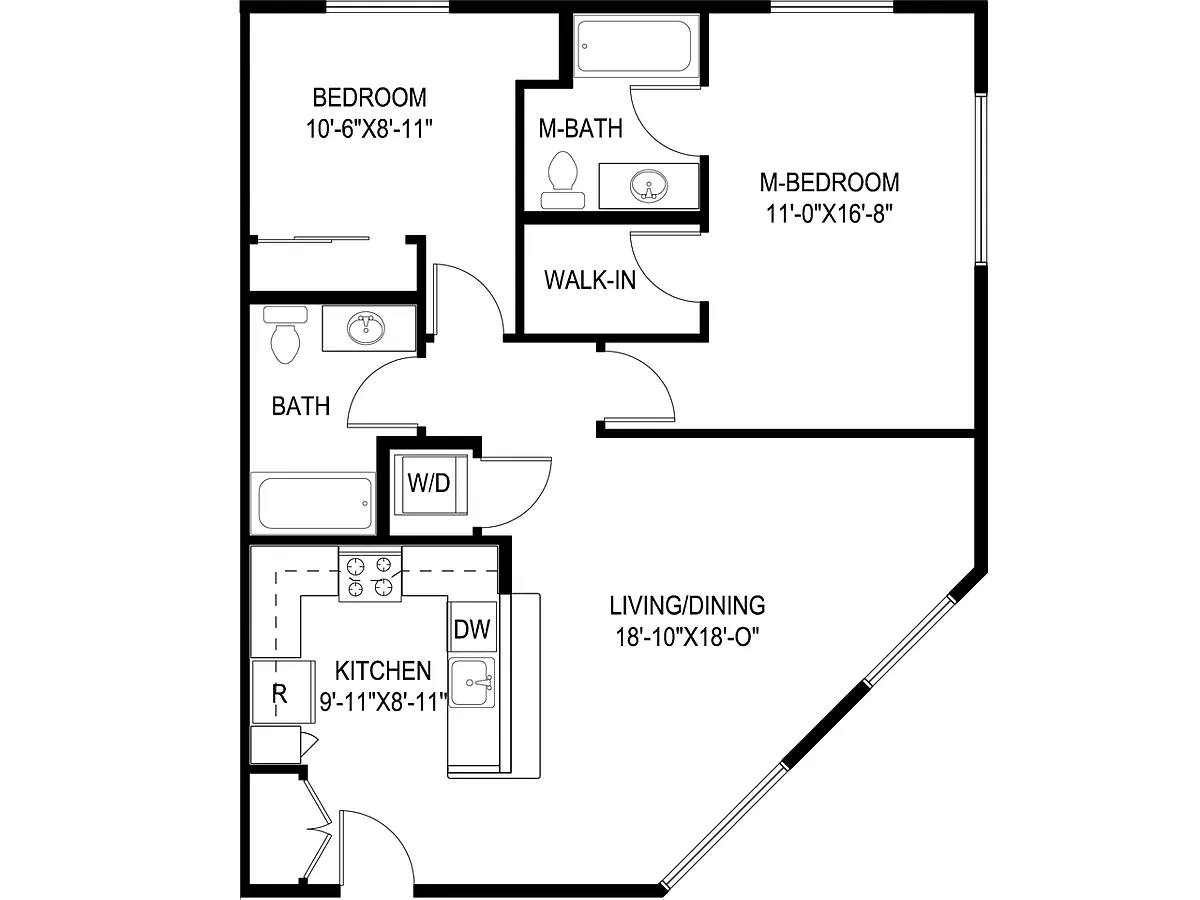 Floor plan B2