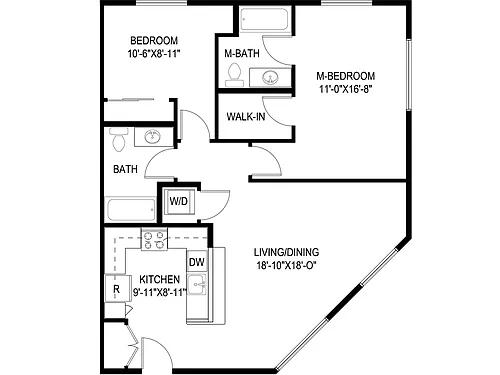 Floor plan B2