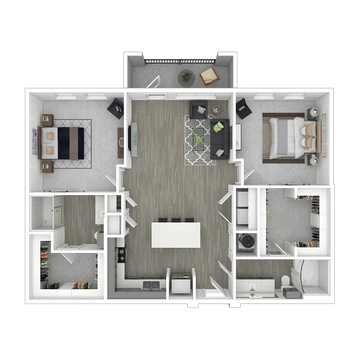 Floor plan B3