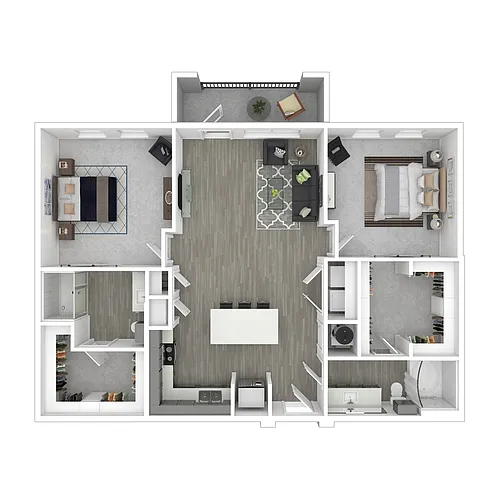 Floor plan B3