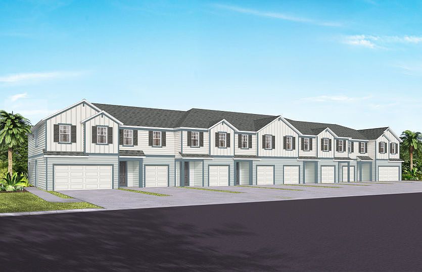 Elevation FH102 New Construction Townhomes
