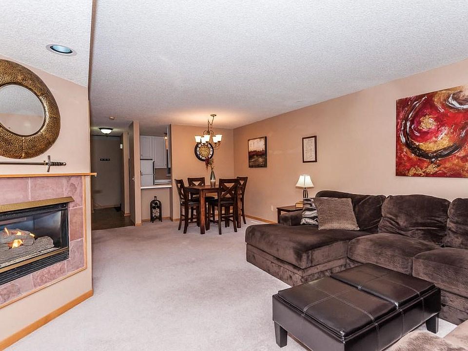 Open concept living and dining room