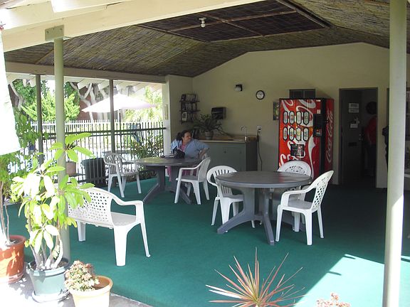 Covered Open Air Cabana-Style Lounge