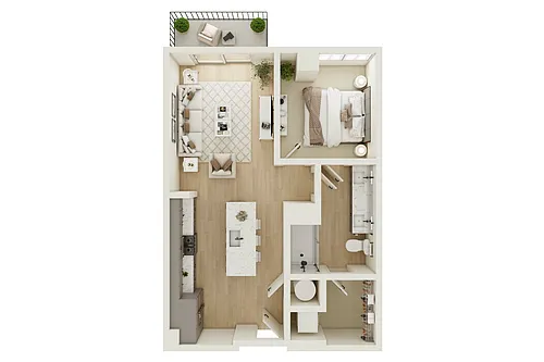 Floor plan 1B2