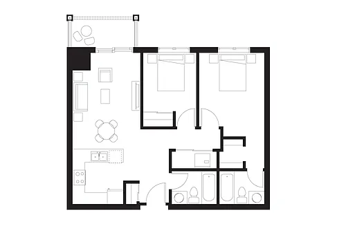 Floor plan Quartz