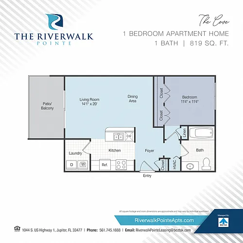 Floor plan Cove