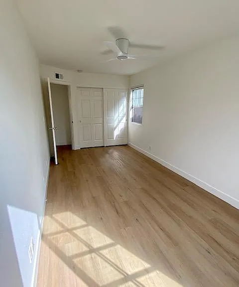 Bedroom 3 with large closet space.