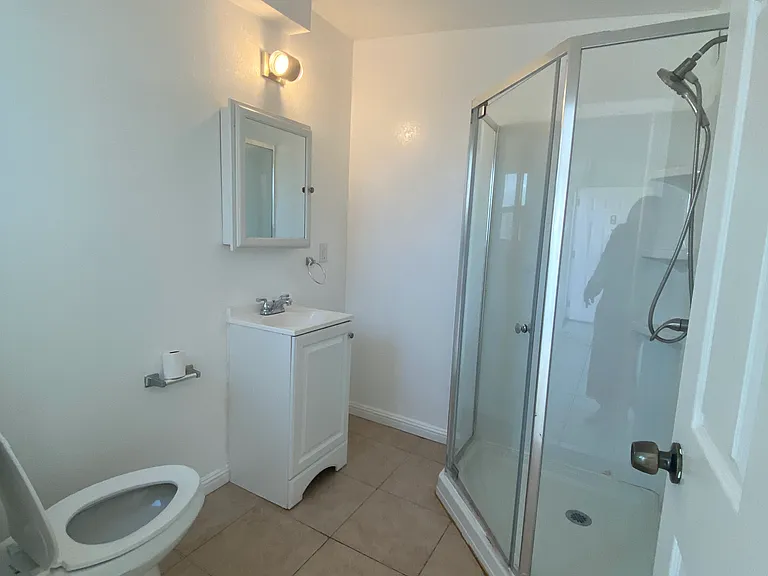 Bathroom by the living room