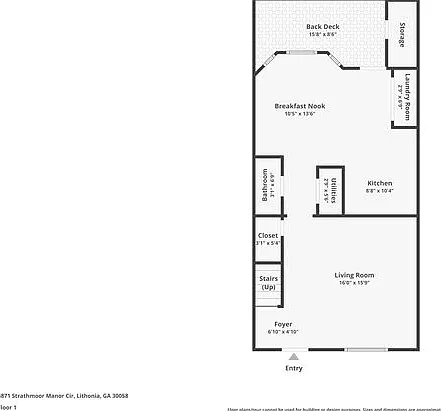 2 bed, 2.5 bath, 1428 sqft, $1,595 — Photo 2