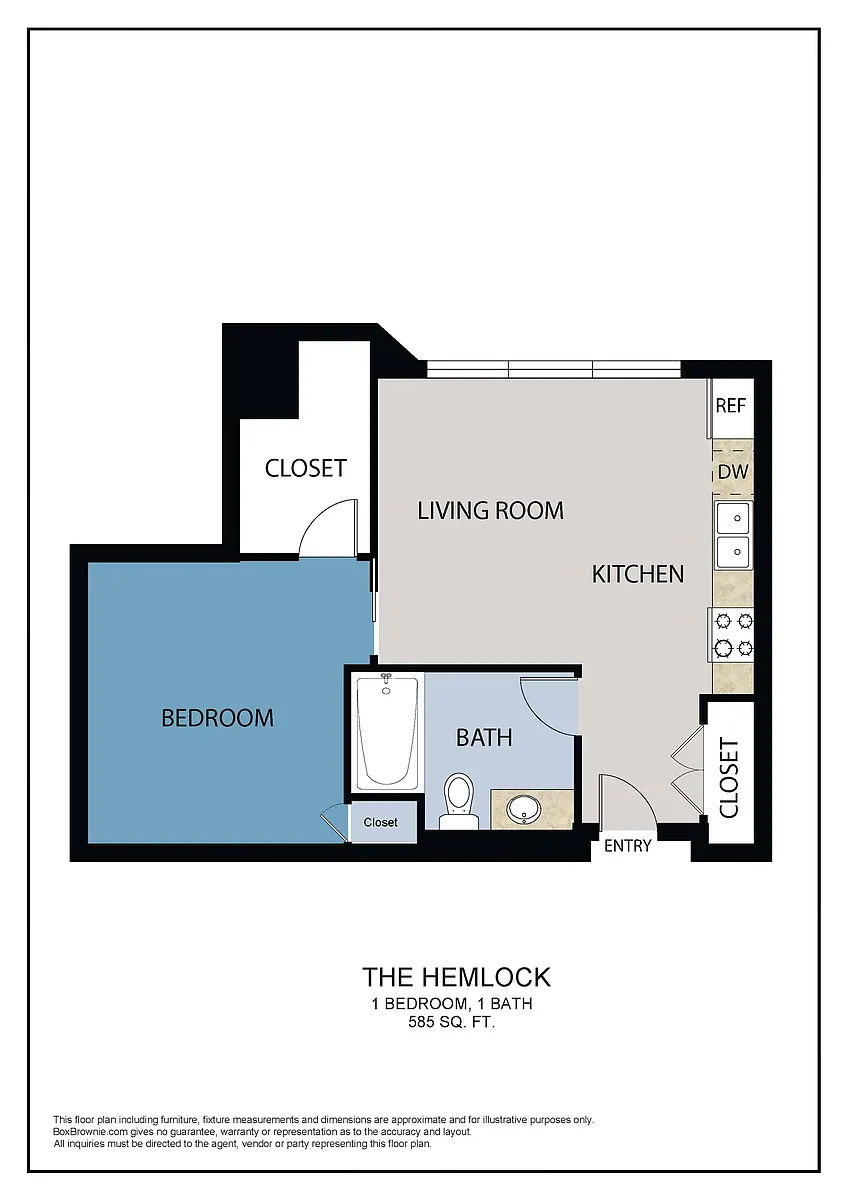 Floor plan Hemlock