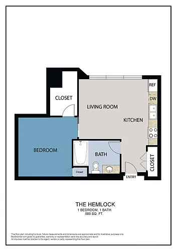 Floor plan Hemlock