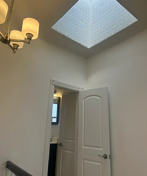 Skylight brings in plenty of sunlight