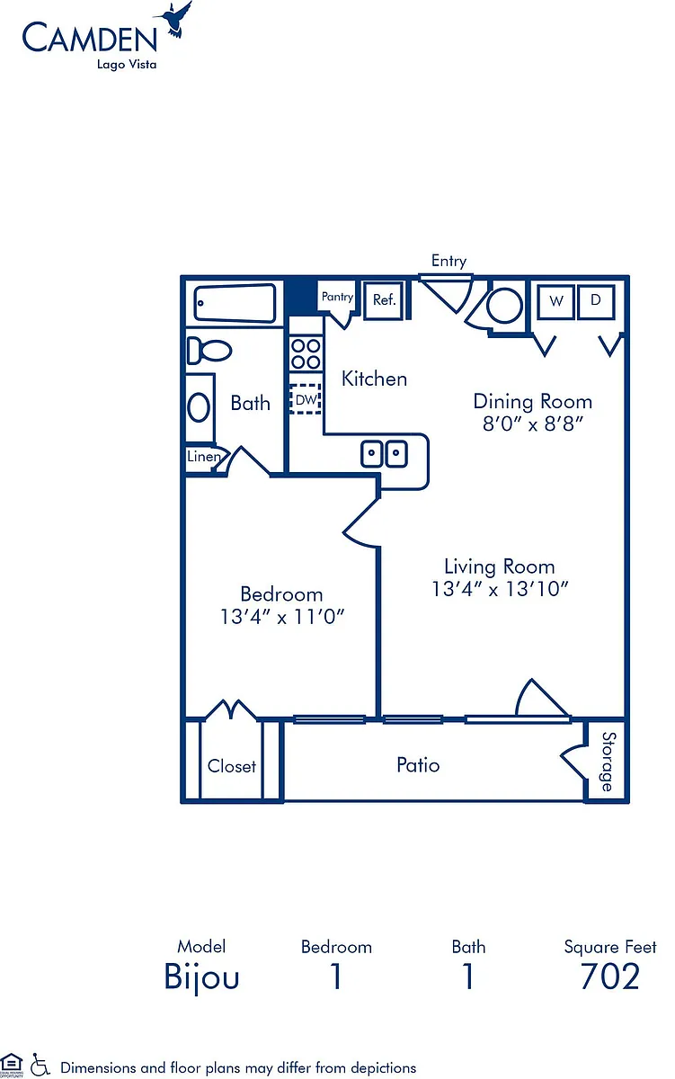 Floor plan Bijou