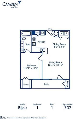Floor plan Bijou