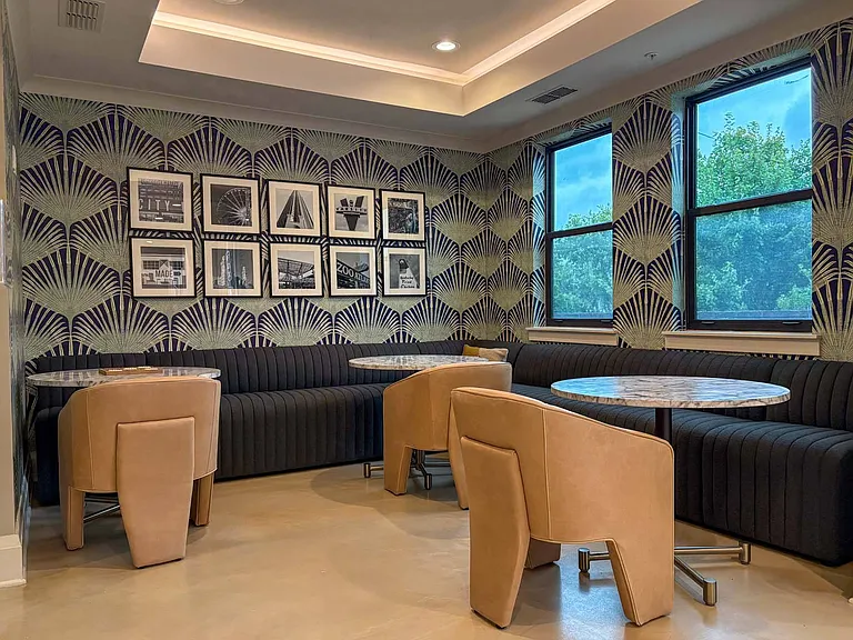 Settle into the corner booth for casual chats, coworking sessions, or a quiet moment with your coffee.