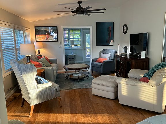 Living room to back reading room
