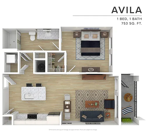 Floor plan Avila